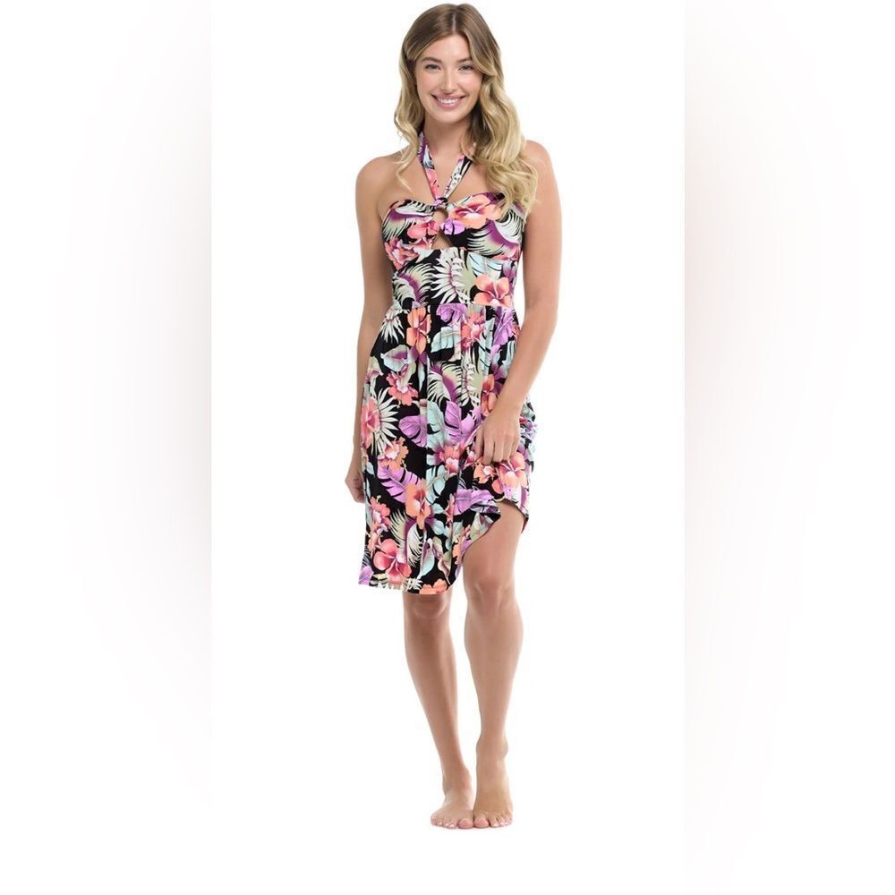Skye Diamond Swimsuit Cover Up Dress Size Small Halter M